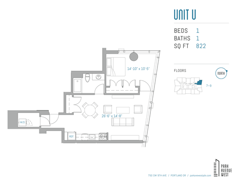 PAW Floor Plan_Unit U